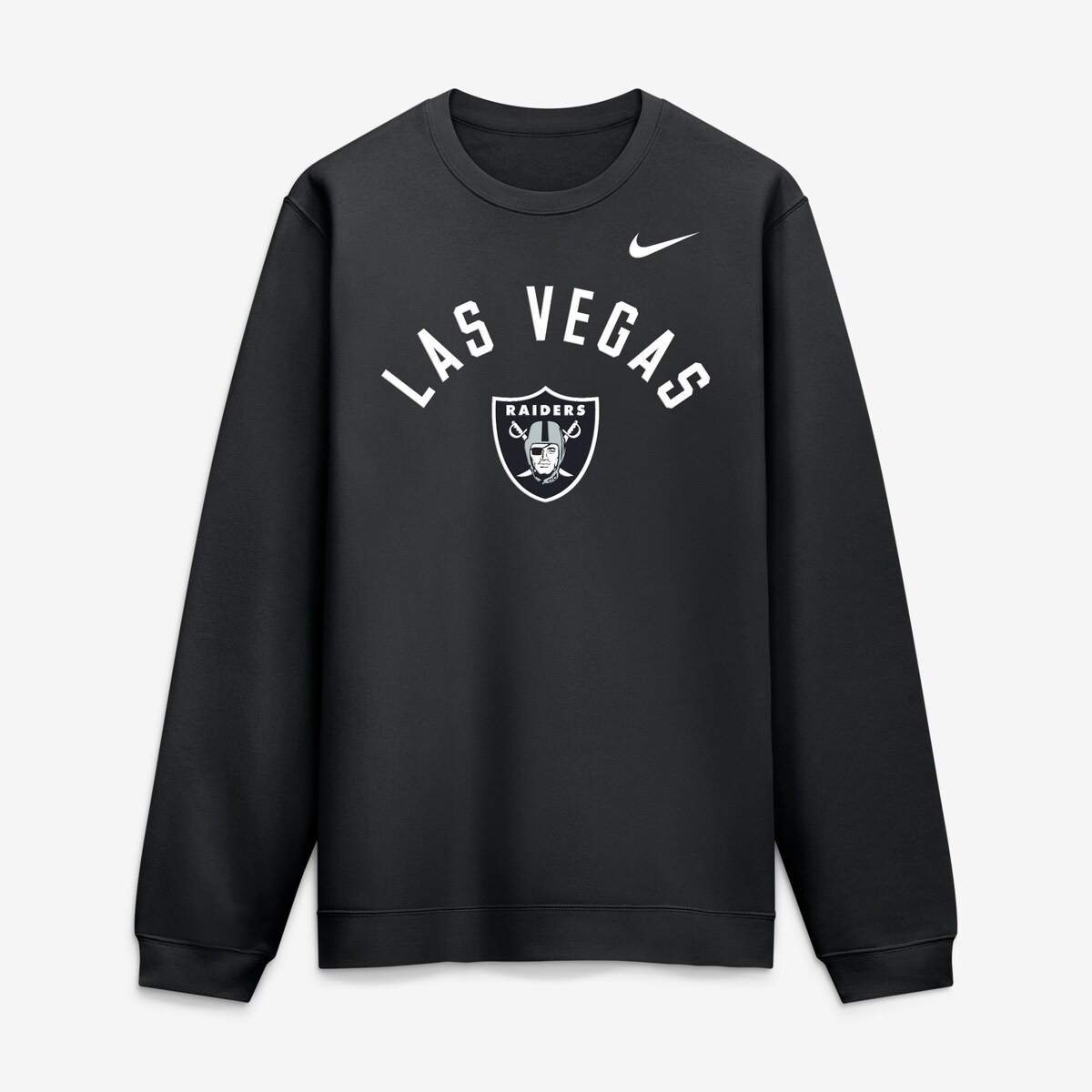 NFL レイダース トレーナー Nike/ナイキ メンズ ブラック (Men's Nike Defensive Leader Club Crew Fleece)