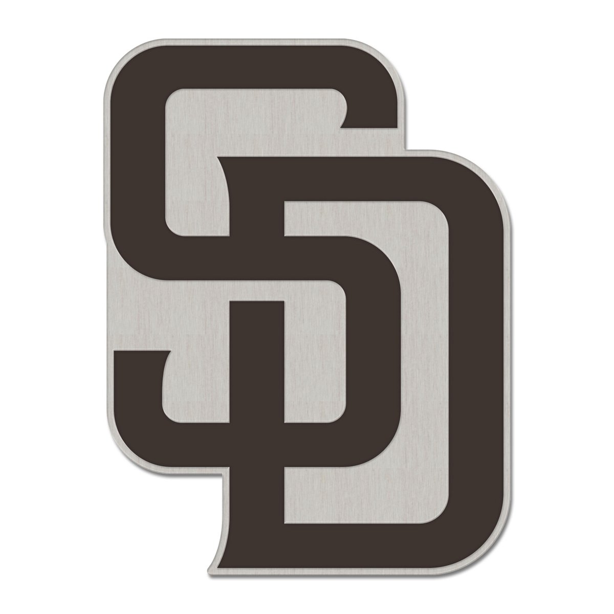 This San Diego Padres Primary collector pin is a small but mighty way to accessorize your game day look. The WinCraft polished metal pin can go anywhere: on a bag, on a pennant or even right on your shirt. The hard enamel colors evoke team pride with a bold design that showcases your love for the San Diego Padres.Officially licensedImportedHard enamel colorsMaterial: 100% MetalBrand: WinCraftPost back with butterfly claspPolished to a smooth surface