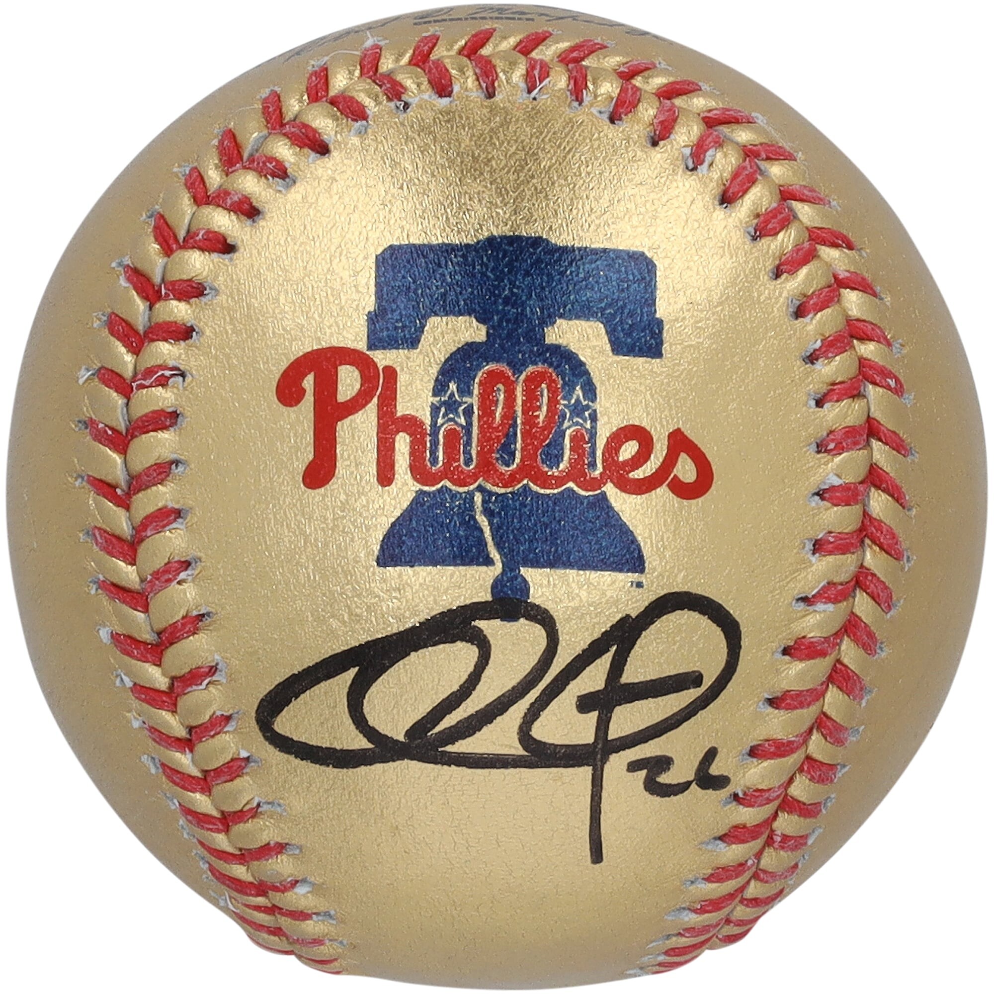 【MLB公式ホログラム付】MLB フィリーズ チェイス・アトリー 直筆サイン入り ボール Fanatics Authentic/ファナティ…