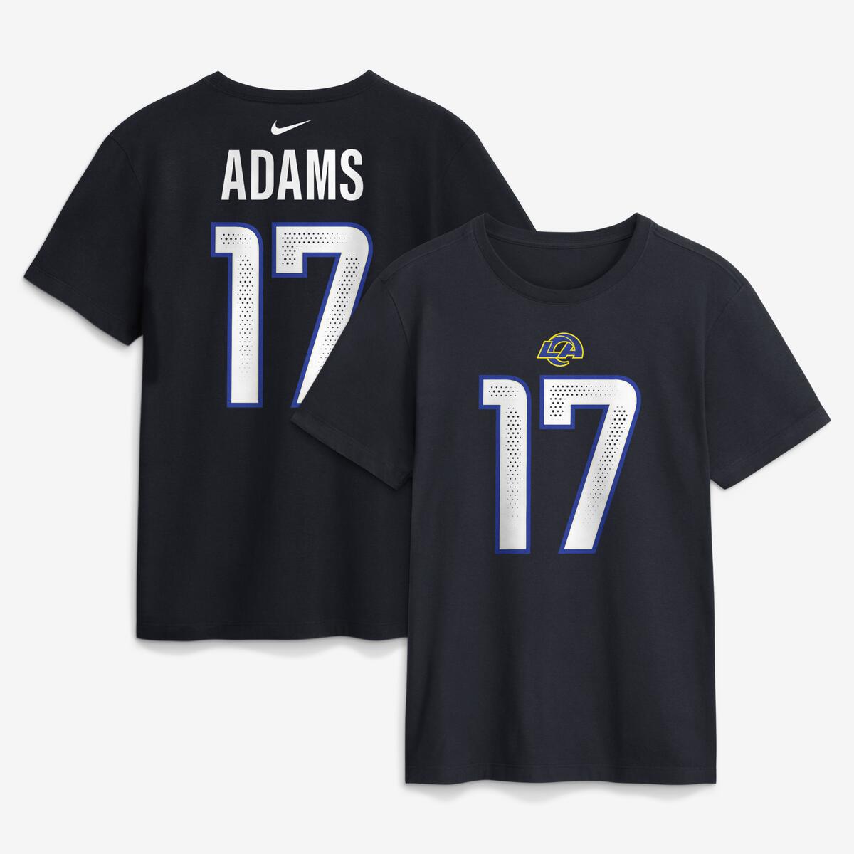【公式グッズ】NFL ラムズ ダバンテ・アダムス ネーム&ナンバー Tシャツ Nike/ナイキ メンズ (Men's Nike Rivalries Player N&N SST)