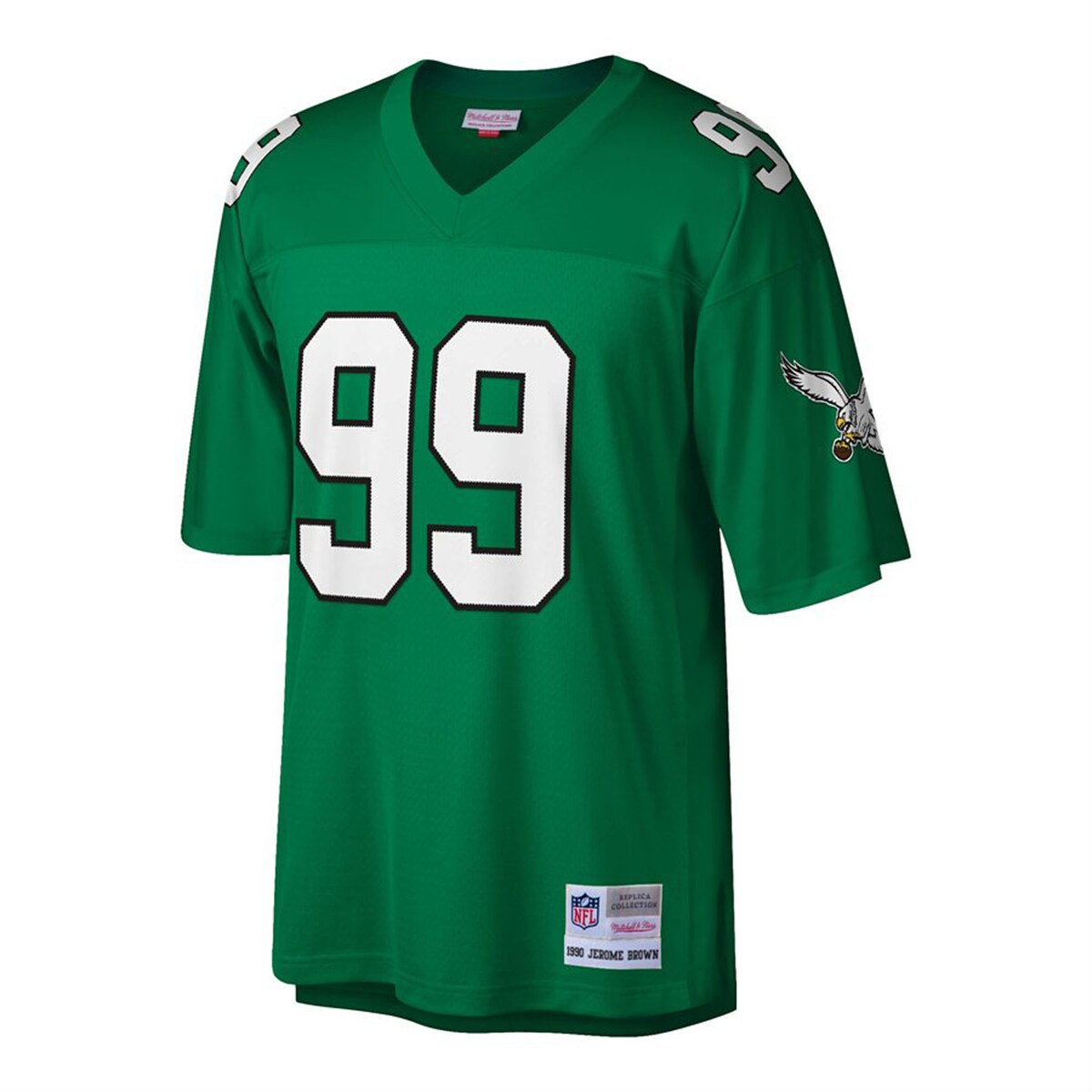 NFL イーグルス ジェローム・ブラウン レプリカ ユニフォーム Mitchell & Ness（ミッチェル＆ネス） メンズ グリーン (Men's MNC B&T Legacy Retired Player Jersey) 2