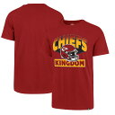 【公式グッズ】NFL チーフス Tシャツ '47 /フォーティーセブン メンズ レッド (23 NFL CHP REGIONAL SUPER RIVAL TEE MENS 9)