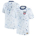 NATIONAL TEAM アメリカ女子代表 レプリカ ユニフォーム Nike ナイキ ユース ホワイト (USA Y NK DF STAD JSY SS HM...