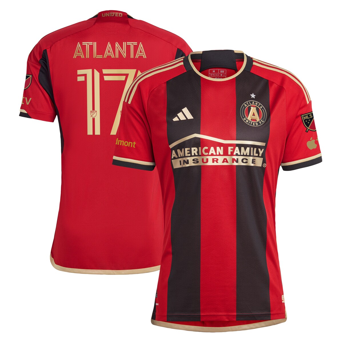 【公式グッズ】MLS アトランタ・ユナイテッドFC オーセンティック ユニフォーム Adidas（アディダス） メンズ ブラック (15873 JERMENACS)