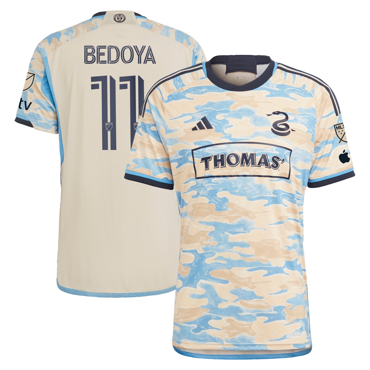 【公式グッズ】MLS ユニオン ベドヤ オーセンティック ユニフォーム Adidas/アディダス メンズ (15877 JERMENACS)