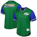 MLS コロラド・ラピッズ Tシャツ Mitchell & Ness(ミッチェル&ネス) メンズ グリーン (MNC S22 Men's Fashion Mesh V-Neck)(4)
