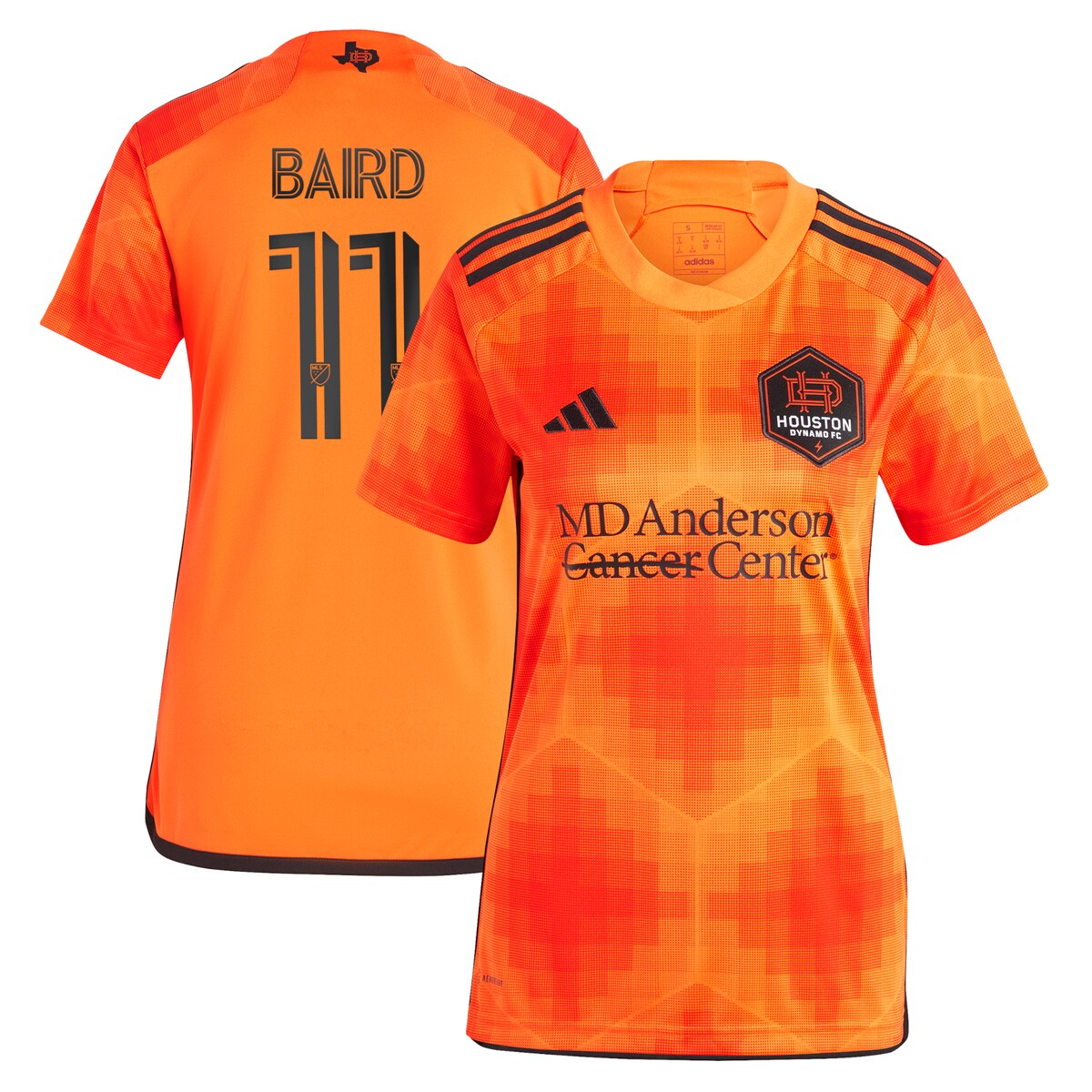 【公式グッズ】MLS ダイナモFC ベアード レプリカ ユニフォーム Adidas（アディダス） レディース オレンジ (15875 JERLADCRP)