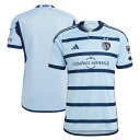 MLS カンザスシティ オーセンティック ユニフォーム Adidas(アディダス) メンズ ライトブルー (15873 JERMENACS)
