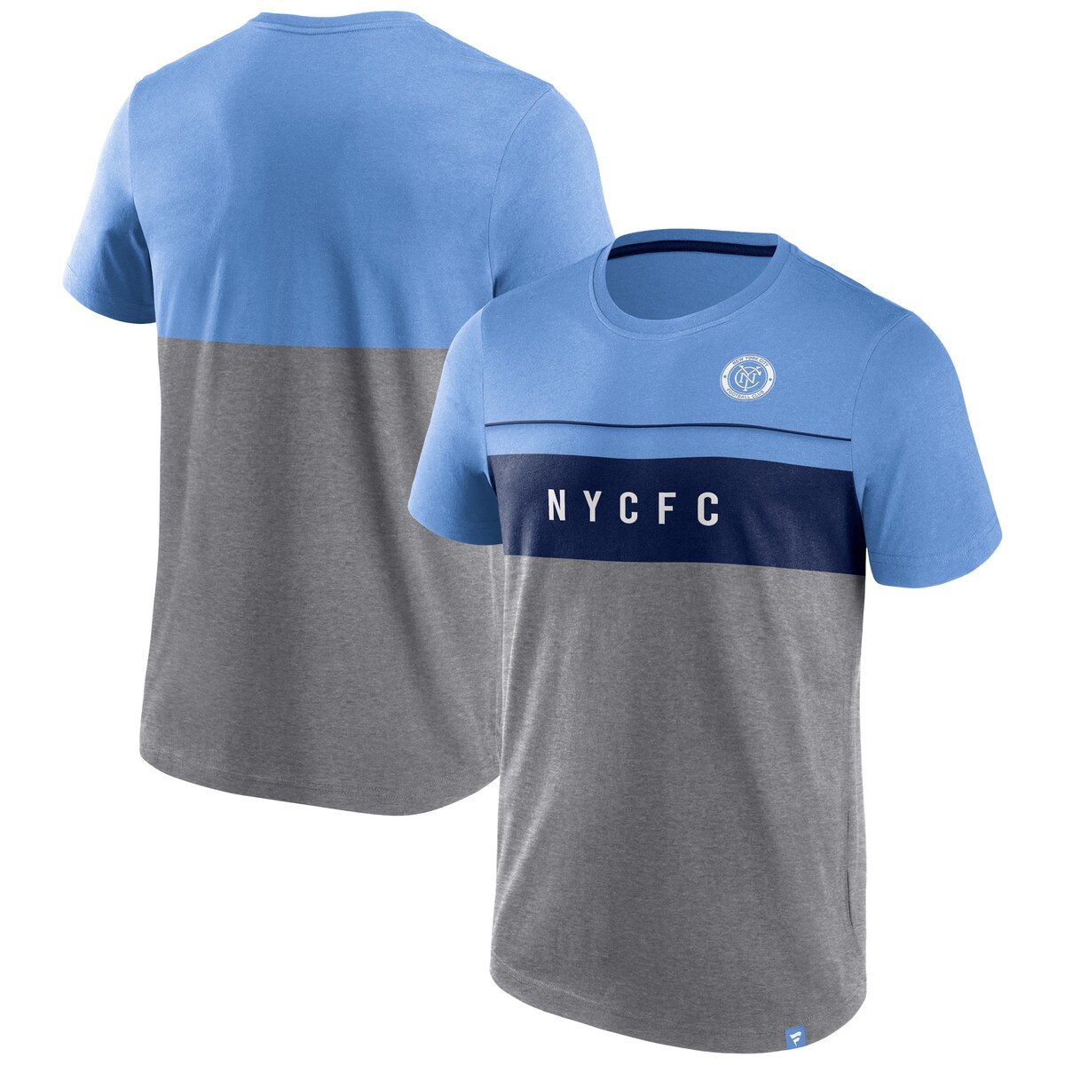 Get into the New York City FC spirit by sporting this Striking Distance T-shirt from Fanatics Branded. It features a lay...