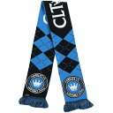 MLS シャーロットFC マフラー Ruffneck Scarves ブルー (RUF 2020 MLS Argyle Scarf)