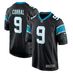 NFL パンサーズ マット・コラール ユニフォーム Nike ナイキ メンズ ブラック (Mens Nike Game NFL Jersey)