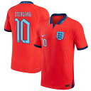 The world's biggest soccer event is approaching and you need to get yourself ready to cheer the England National Team on to glory. Get pumped up by adding this Raheem Sterling 2022/23 Authentic Away Jersey to your game day wardrobe. This Nike jersey features Dri-FIT technology that keeps you dry and comfortable for all 90 minutes of the match. Its replica design and England National Team graphics will have you feeling like you're part of the squad when the team takes the pitch on matchday.ImportedDri-FIT technology wicks away moistureAuthentic JerseyOfficially licensedTagless collar for added comfortMaterial: 100% PolyesterSewn on embroidered team crest on left chestBrand: NikeMachine wash, line dryVentilated mesh panel insertsWoven Authentic Nike jock tag on left hemEmbroidered Nike logo on right chest