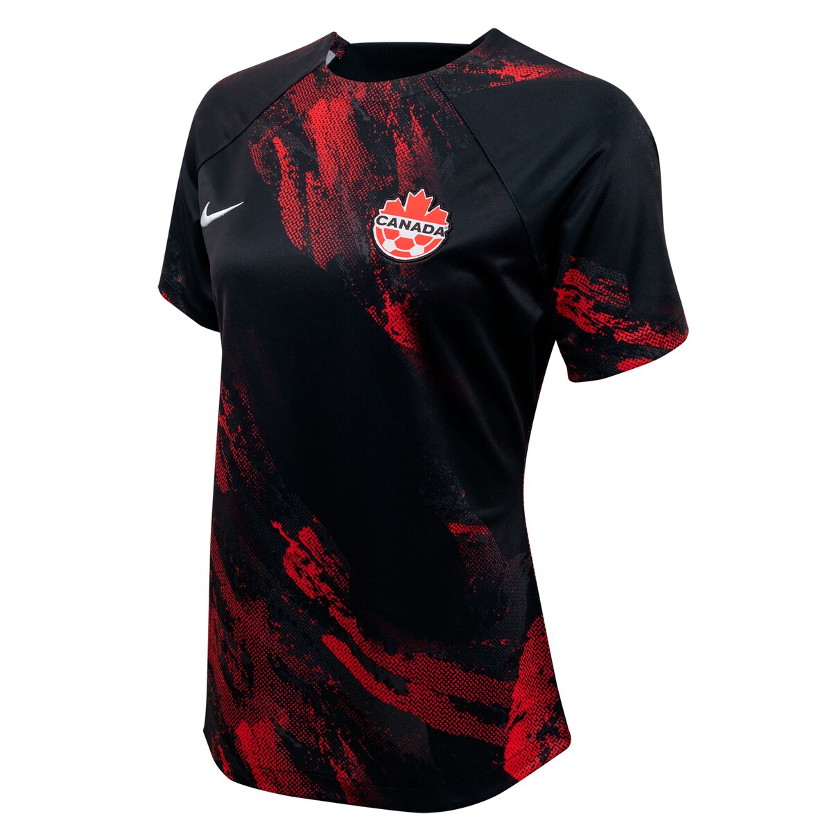 NATIONAL TEAM カナダ女子代表 プレマッチトップ Nike ナイキ レディース ブラック (BCS SU23 Women's Pre-Match Top) 2