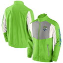 【公式グッズ】MLS サウンダーズFC ジャケット Fanatics(ファナティクス) メンズ グリーン (NUT S23 Men's Net Goal Woven Track Jacket)(4)