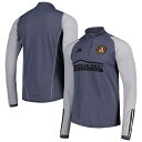 【公式グッズ】MLS アトランタ・ユナイテッドFC プルオーバー Adidas(アディダス) メンズ グレイ (ADI S23 Men's Training T...