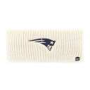 NFL ペイトリオッツ ヘッドバンド '47 レディース クリーム (NFL Womens Meeko Headband)