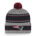 Keep your head warm and snug on game day with this New England Patriots Rexford cuffed knit hat from '47. Featuring bold embroidered graphics on top of a two-toned design, this cap is perfect for showing your allegiance to your team in colder weather. The New England Patriots logo on the cuff puts your fandom front and center on Sundays.Material: 100% AcrylicPom on topCuffedPom on topEmbroidered graphics with raised detailsBrand: '47Wipe clean with a damp clothStretch fitOfficially licensedOne size fits mostImportedKnit design
