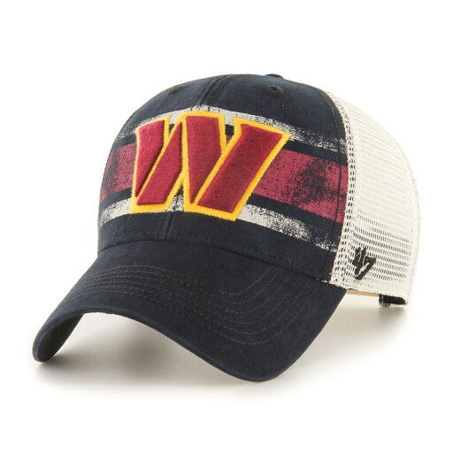 NFL コマンダーズ アジャスタブルキャップ '47 メンズ ブラック (NFL Interlude MVP Trucker) NFL コマンダーズ アジャスタブルキャップ '47 メンズ ブラック (NFL Interlude MVP Trucker)