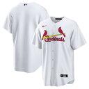 Whether you're watching from the couch or from the stands, you'll be the biggest St. Louis Cardinals fan around when you sport this Home Blank Replica Jersey! This jersey features detailed St. Louis Cardinals graphics that will showcase your team pride no matter where you rock it. The full-button front and comfortable fit will keep you cool and ready for action, making it the perfect addition to your collection of team gear.Replica JerseyHeat-sealed jock tagOfficially licensedJersey Color Style: HomeHeat-sealed transfer appliqueFull-button frontMachine wash gentle or dry clean. Tumble dry low, hang dry preferred.Material: 100% PolyesterRounded hemMLB Batterman applique on center back neckBrand: NikeImported
