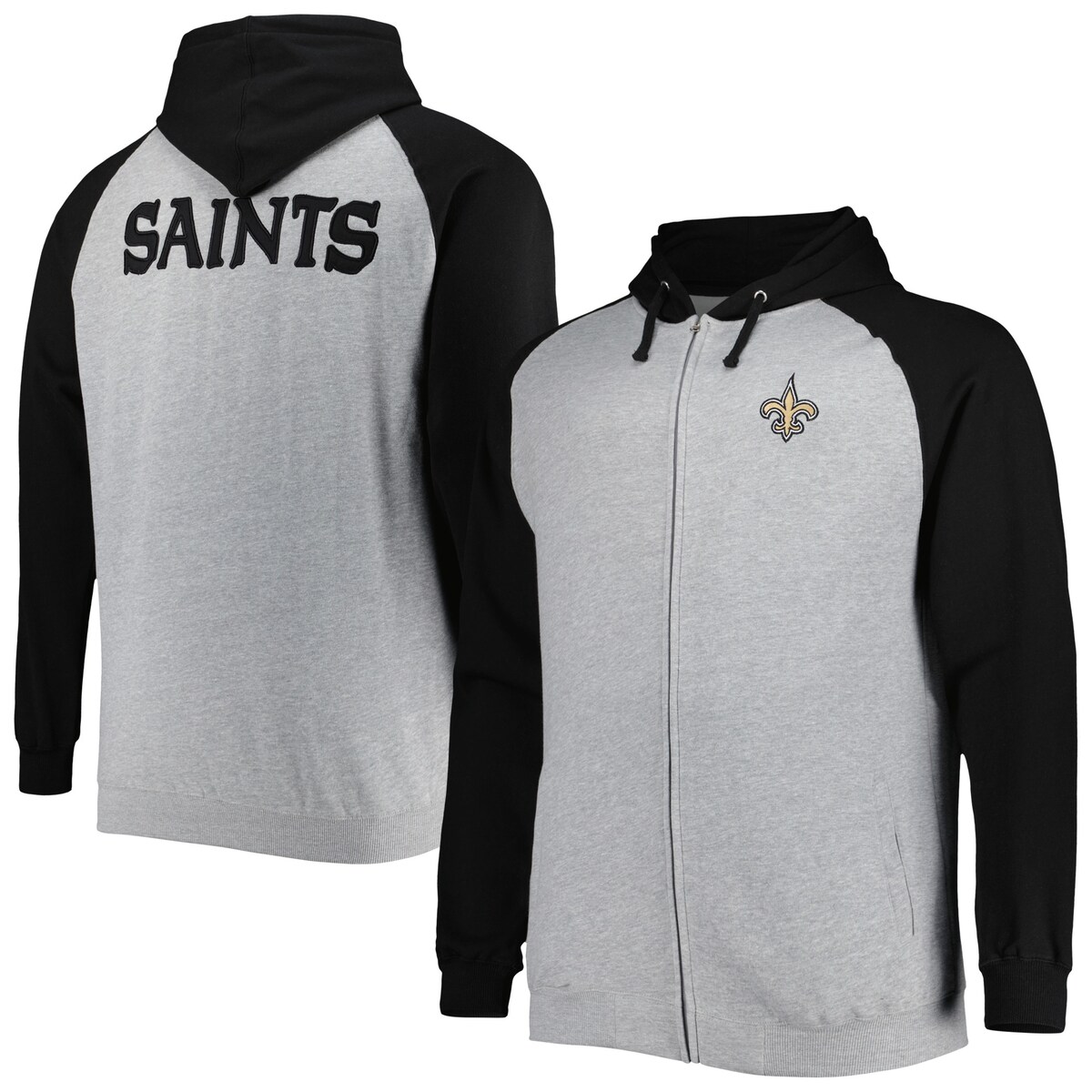 yObYzNFL ZCc t[X tWbvAbv p[J[ Fanaticsit@ieBNXj Y wU[OC (Mens Big and Tall NFL 22 FZ Fleece Raglan Hood)