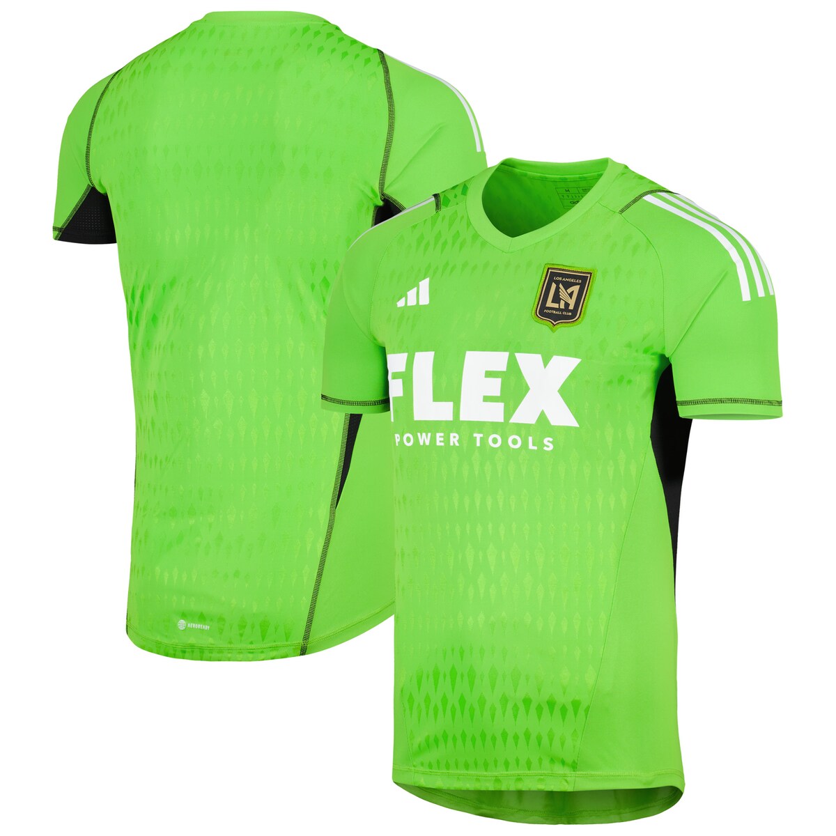 【公式グッズ】MLS LAFC ゴールキーパー ユニフォーム Adidas/アディダス メンズ グリーン (ADI S23 Men's Goalkeeper S...