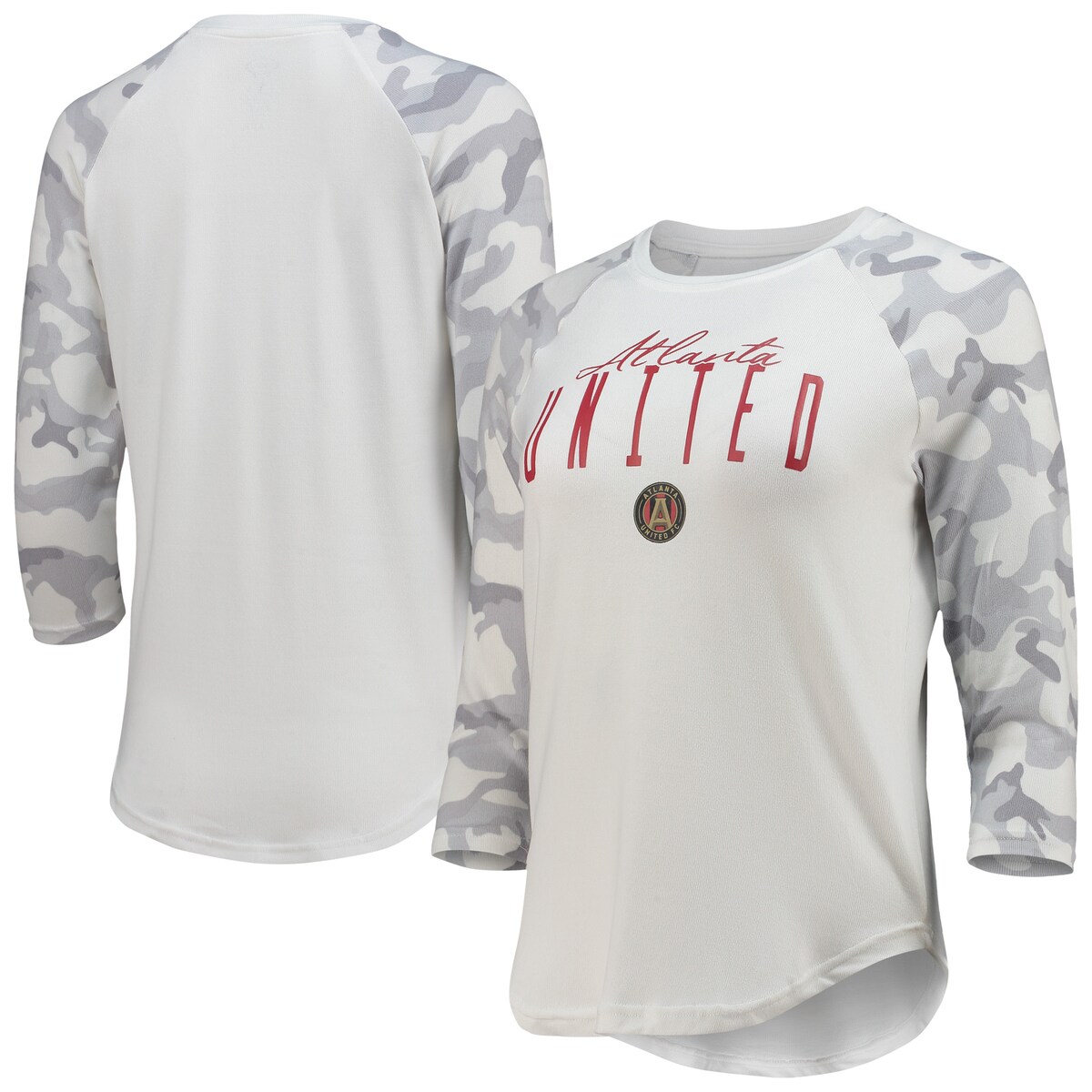 MLS アトランタ・ユナイテッドFC 七分袖 Tシャツ コンセプトスポーツ レディース ホワイト (COL S22 Women's Composite 3/4 Sleeve Top)