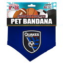 MLS アースクエイクス ペット用品 All Star Dogs ブルー (ASD S21 Pet Bandana)