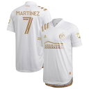 MLS アトランタ・ユナイテッドFC マルティネス オーセンティック ユニフォーム Adidas（アディダス） メンズ ホワイト (MLS-ADIMENSEC20 JERMENACS)