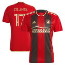 【公式グッズ】MLS アトランタ・ユナイテッドFC レプリカ ユニフォーム Adidas(アディダス) メンズ ブラック (15874 JERMENCRP)