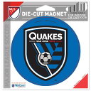 Celebrate your fandom when you get this San Jose Earthquakes die-cut magnet from WinCraft.Sheet measures approx. 5.5" x 5"Made in the USAOfficially licensedFor indoor or outdoor useAdheres to any smooth metal surfaceBrand: WinCraft