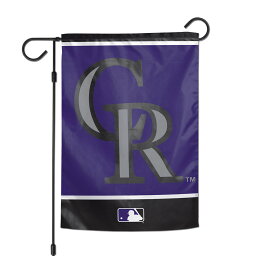 MLB ロッキーズ フラッグ ウィンクラフト (12x18 2 Sided Garden Flag)