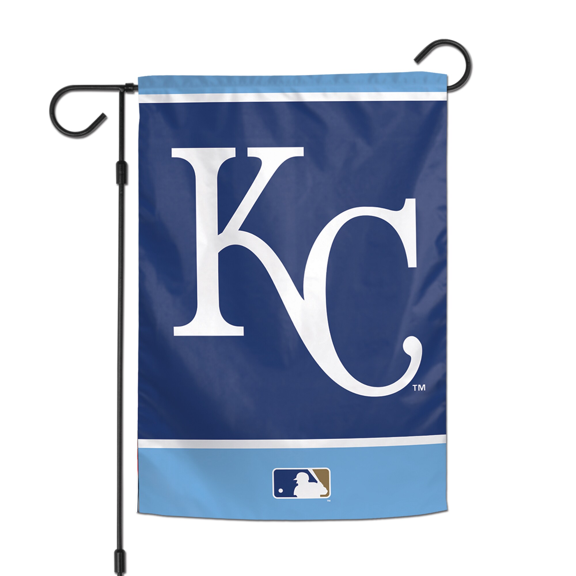 MLB ロイヤルズ フラッグ ウィンクラフト (12x18 2 Sided Garden Flag)