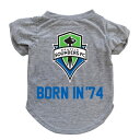 MLS サウンダーズFC ペット用品 Little Earth グレイ (LEP F22 Pet Tee)