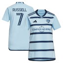 MLS カンザスシティ ラッセル レプリカ ユニフォーム Adidas(アディダス) レディース ライトブルー (15875 JERLADCRP)