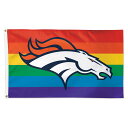 NFL ブロンコス フラッグ ウィンクラフト (WCR+ 1 Sided Deluxe 3x5 FLAGs - NFL)