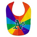 MLB アスレチックス スタイ ウィンクラフト (Rainbow Baby Bib)