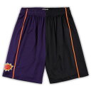 NBA サンズ カジュアル ショーツ Mitchell & Ness(ミッチェル&ネス) メンズ パープル (Mens B&T MNC FA22 HWC Split Swingman Short)(4)