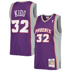 NBA サンズ ジェイソン・キッド ユニフォーム Mitchell & Ness（ミッチェル＆ネス） メンズ パープル (Profile MNC Men's Big and Tall HWC Swingman Jerseys)