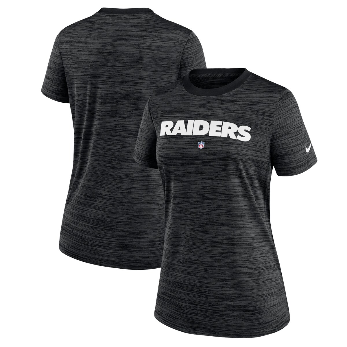 NFL レイダース Tシャツ Nike ナイキ レディース ブラック (23 Women's Sideline Dri-FIT Velocity SST)