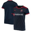 【公式グッズ】MLS シカゴ・ファイア レプリカ ユニフォーム Adidas/アディダス レディース ネイビー (IVRCV19 Women's Replica...