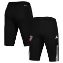 MLS FCダラス トレーニングパンツ Adidas（アディダス） メンズ ブラック (ADI S23 Men's Training 1/2 Pant)