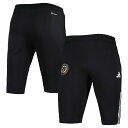 Illustrate your unwavering Philadelphia Union loyalty by grabbing these Training AEROREADY pants from adidas. Philadelphia Union graphics adorn the right pant leg, putting your devotion to the team forward with each step. It's also built with moisture-absorbing AEROREADY technology to keep you comfortable.Officially licensedAEROREADY technology absorbs moisture and makes you feel dryElastic waistbandSlim FitTwo side pockets with zip closureMaterial: 100% Recycled PolyesterMachine wash, tumble dry lowImportedInseam on size M measures approx. 12''Flatlock stitchingMicro-mesh inseam and side seam insertsScreen print graphicsBrand: adidasElastic waistband with drawstring