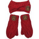 MLS アトランタ・ユナイテッドFC 手袋 ZooZatz レディース クリムゾン (ZAT F19 HPB Women's Headband & Mitten Set)