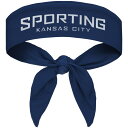 MLS カンザスシティ ヘッドバンド Vertical Athletics レディース ネイビー (BBH S21 Alt Logo Tieback Headband)