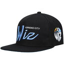 【公式グッズ】MLS カンザスシティ アジャスタブル キャップ Mitchell & Ness/ミッチェル&ネス メンズ ブルー (MNC F21 Men's Since 96 Foundation Script Snapback)