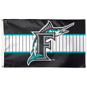 MLB マーリンズ フラッグ ウィンクラフト (1 Sided Deluxe Flag - 2021 ADDs)