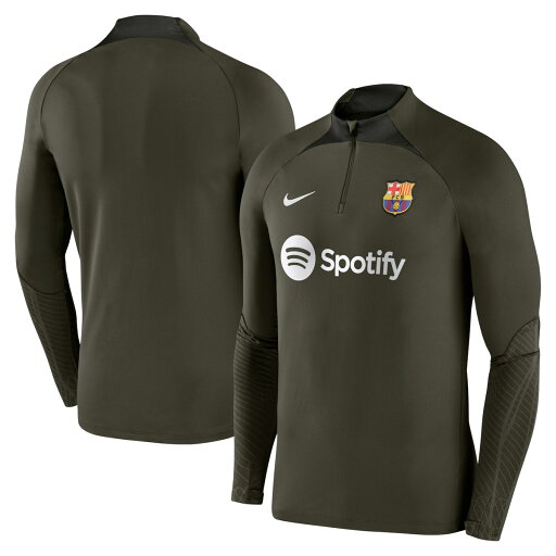 ラ・リーガ バルセロナ プルオーバー Nike ナイキ メンズ オリーブ (NIK F23 Men's Strike Drill Top) ラ・リーガ バルセロナ プルオーバー Nike ナイキ メンズ オリーブ (NIK F23 Men's Strike Drill Top)