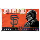 Let your San Francisco Giants team spirit soar with this striking 3' x 5' Star Wars one-sided flag. This flag from WinCraft features crisp graphics and a classic design that's ready to hang. Inside or outside, this San Francisco Giants flag will make a big statement about your fandom.Sublimated graphicsReinforced metal grommetsOfficially licensedMaterial: 100% PolyesterQuad-stitched fly endsOne-sided designReady to hangBrand: WinCraftMeasures approx. 3' x 5'Made in the USASuitable for indoor or outdoor useSurface washable