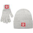 MLS レッドブルズ 手袋 ZooZatz レディース ヘザーグレイ (ZAT HPB21 Women's Knit & Mitten Set)