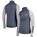 MLS オーランド・シティSC トレーナー Adidas（アディダス） メンズ グレイ (ADI S23 Men's Warm Top)